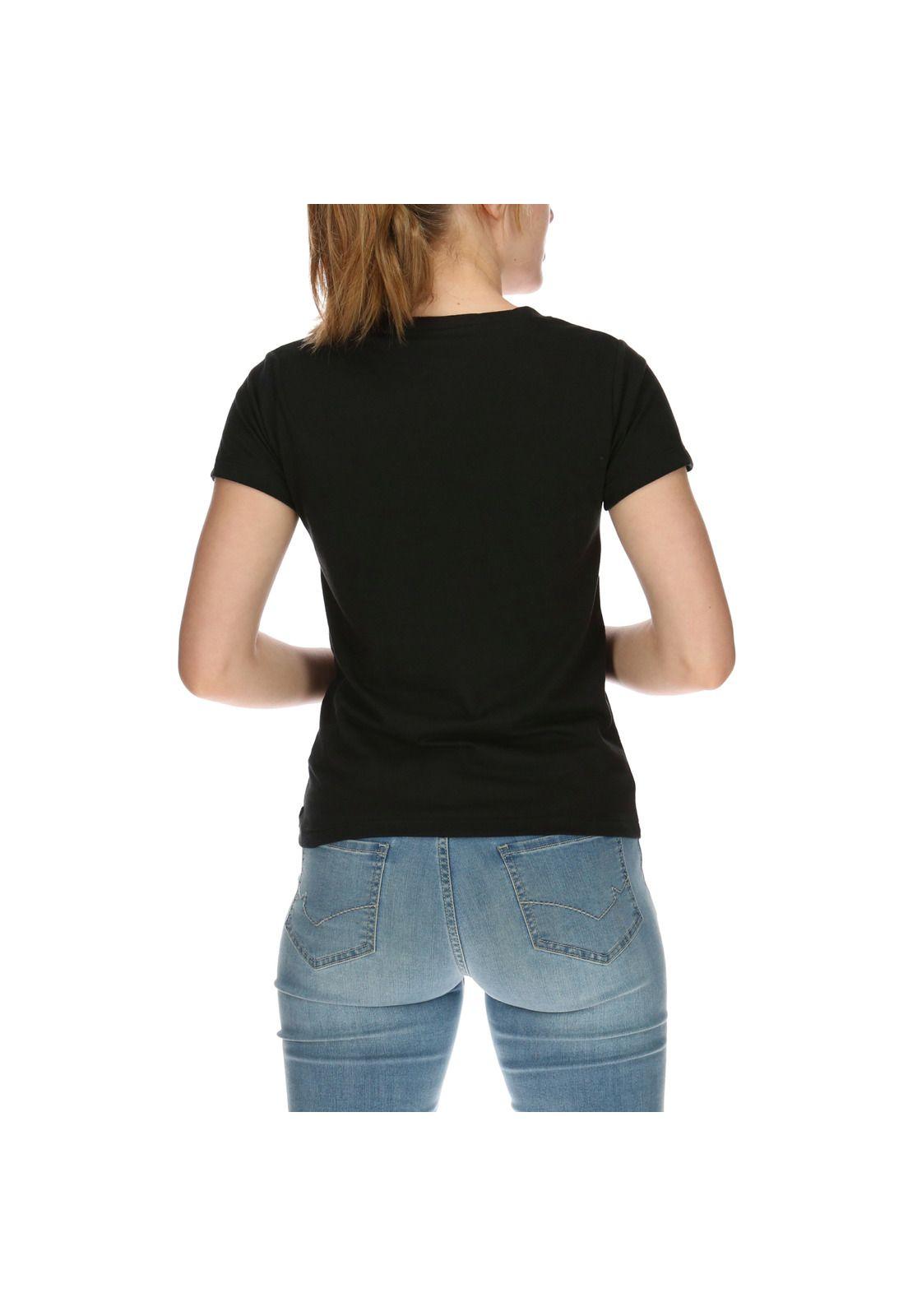 Polera Mujer Hollywood Negro-2