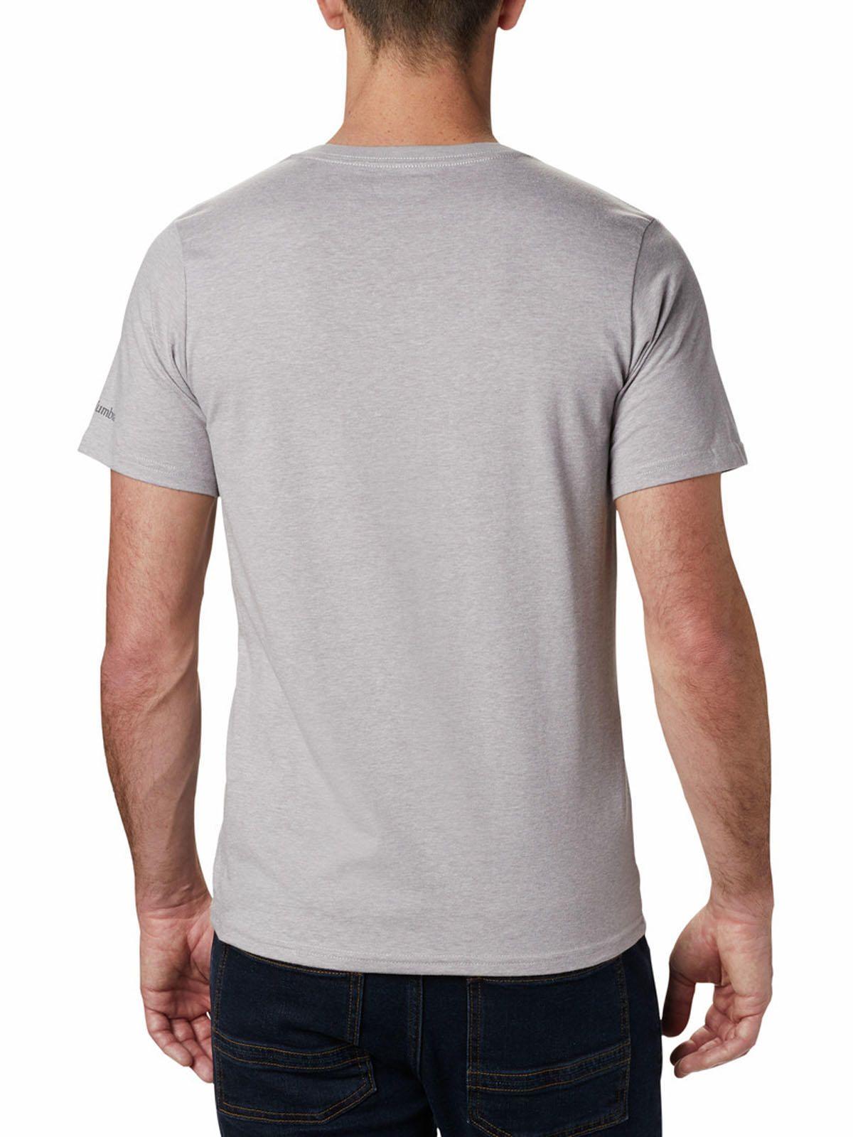 Polera Manga Corta Hombre Csc Basic Logo Gris-5