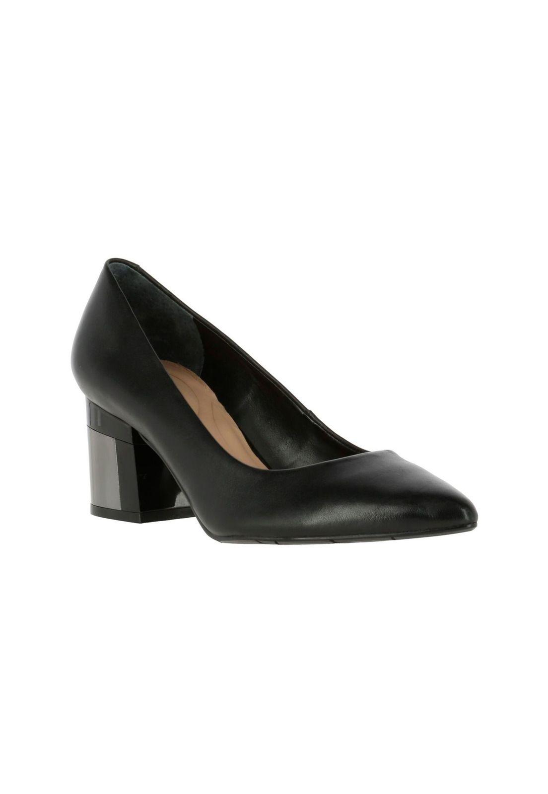 Zapato Cuero Mujer Caring Negro-0