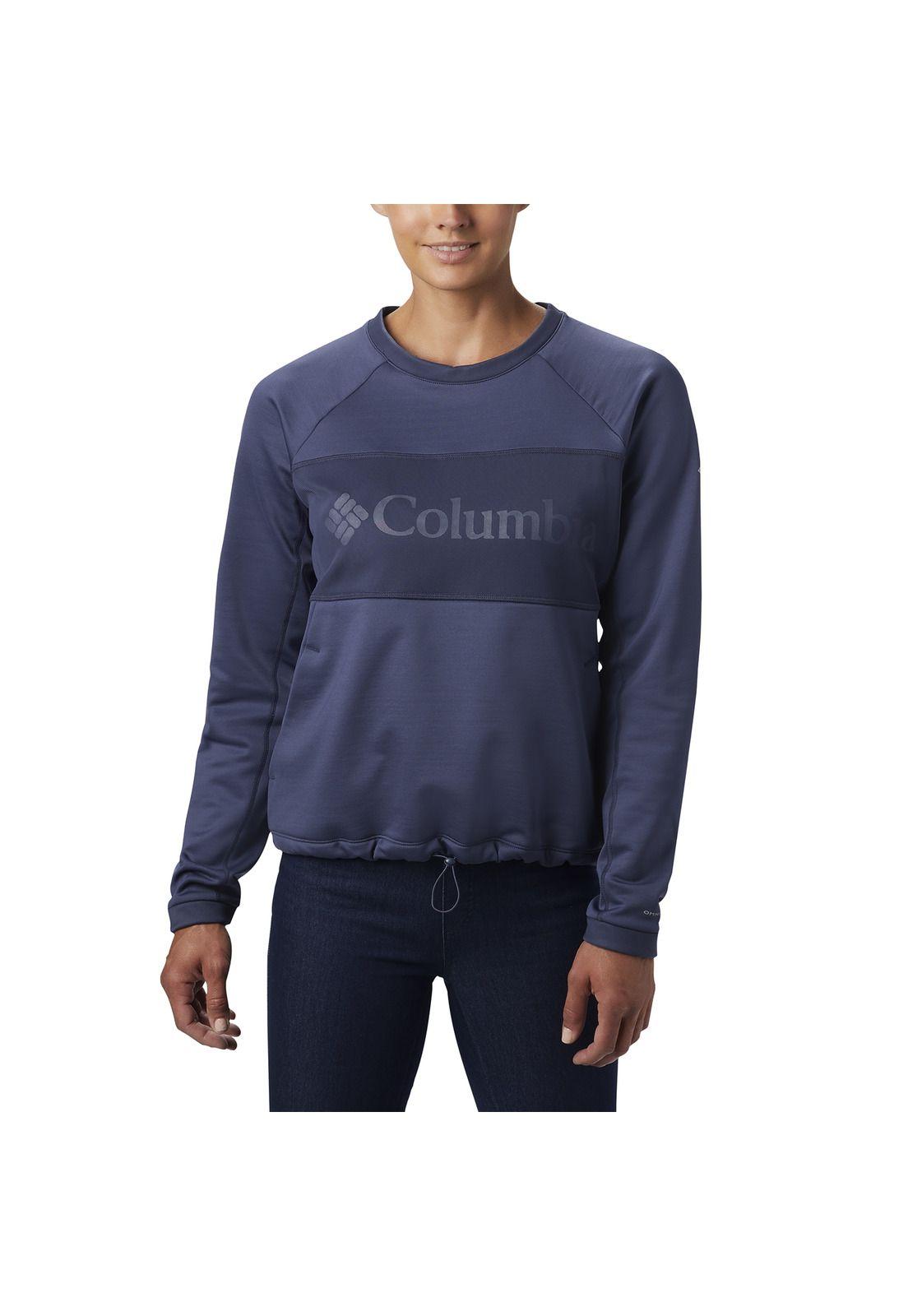 Poleron Mujer Windgates Fleece Azul-0