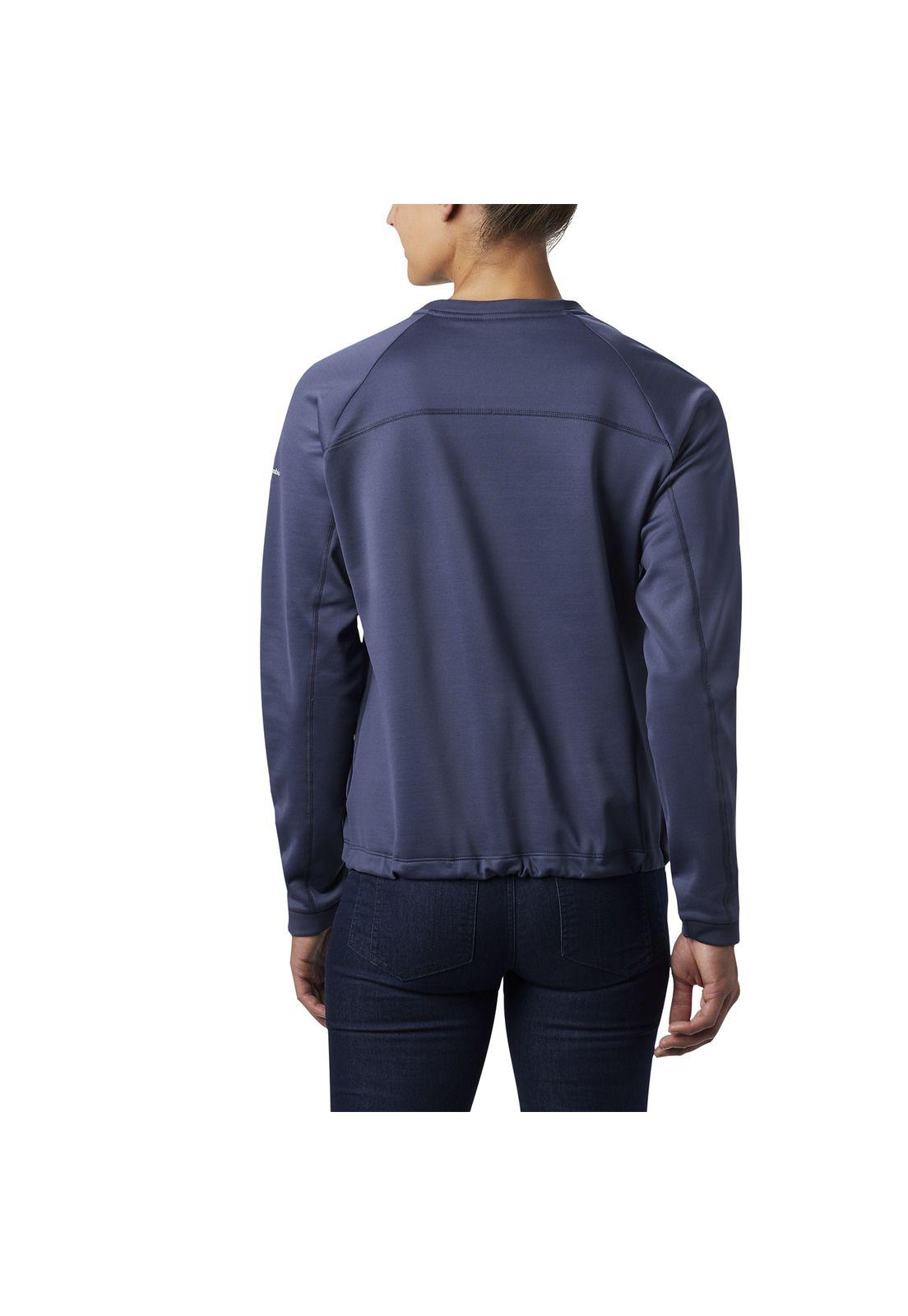Poleron Mujer Windgates Fleece Azul-1