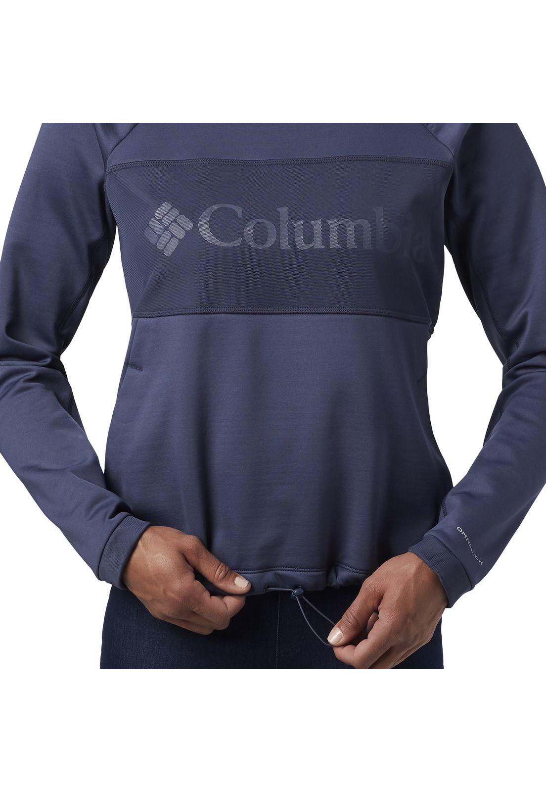 Poleron Mujer Windgates Fleece Azul-2