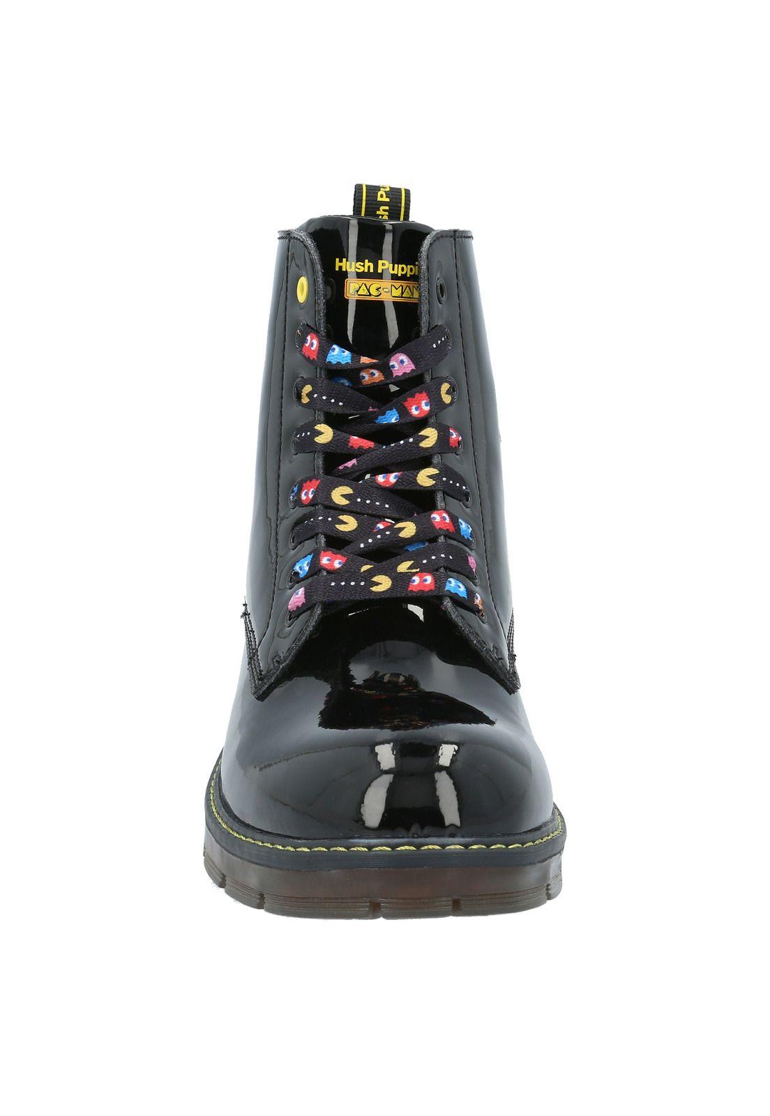 Botín Mujer Captain Girl Pacman Negro-5