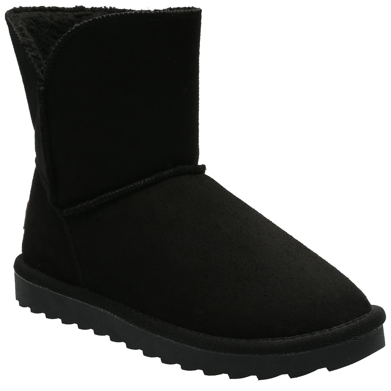 Botín Mujer Delle Negro-0