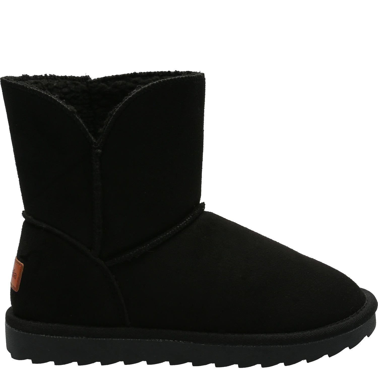 Botín Mujer Delle Negro-1