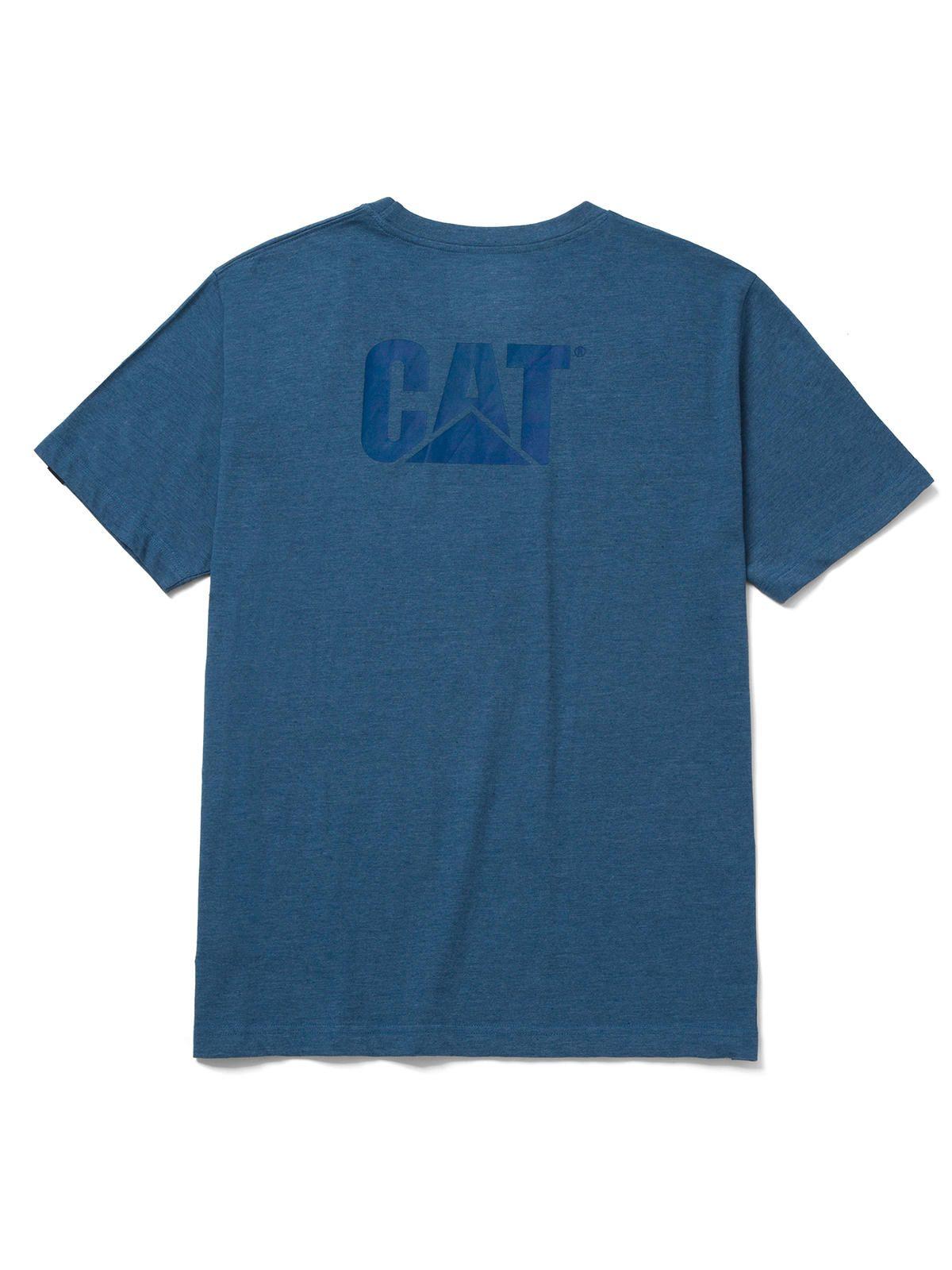 Polera Manga Corta Hombre Trademark Tee Celeste-3