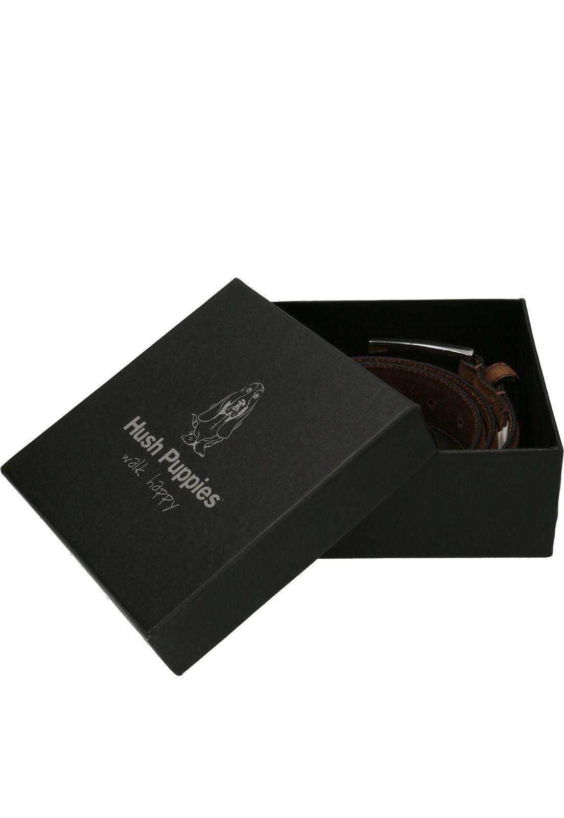 Cinturón Cuero Hombre Hp Houston Café-3