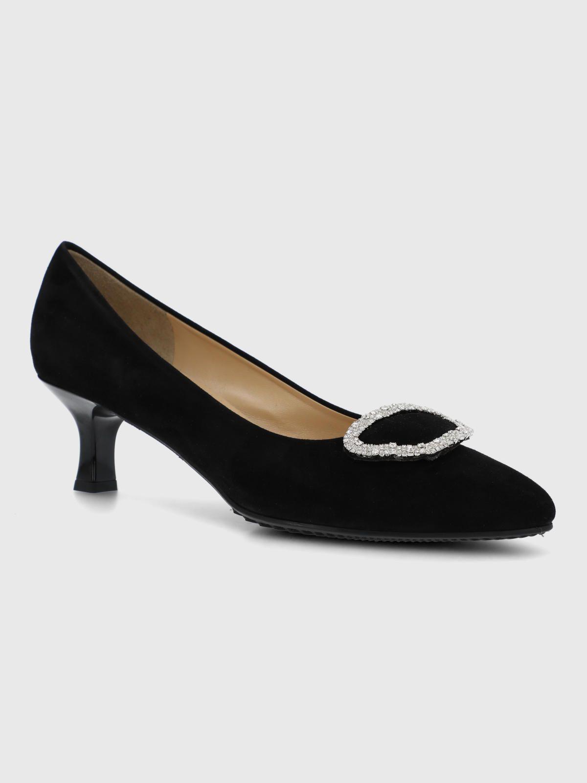 Zapato Brunate Cuero Mujer Merici Negro-0