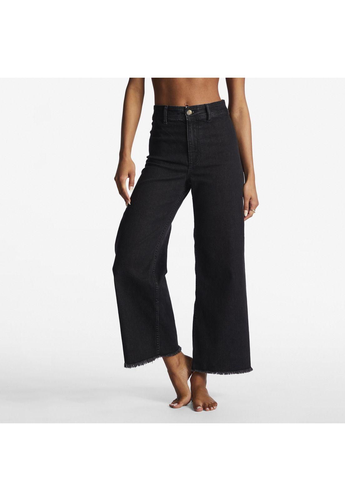 Pantalón Mujer Free Fall Negro-0