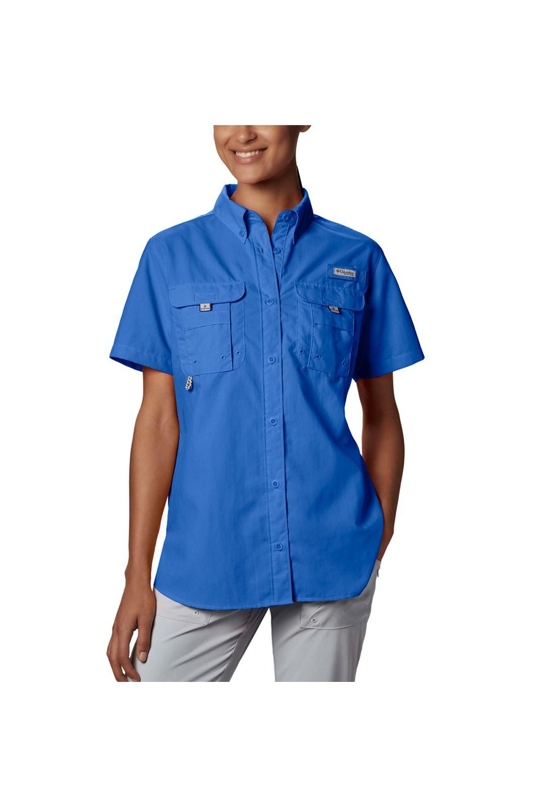 Blusa M/C Mujer Womens Bahama Ss Azul-0