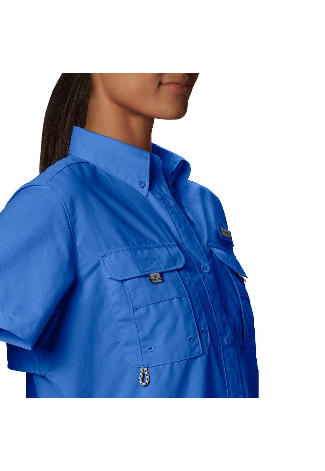 Blusa M/C Mujer Womens Bahama Ss Azul-3