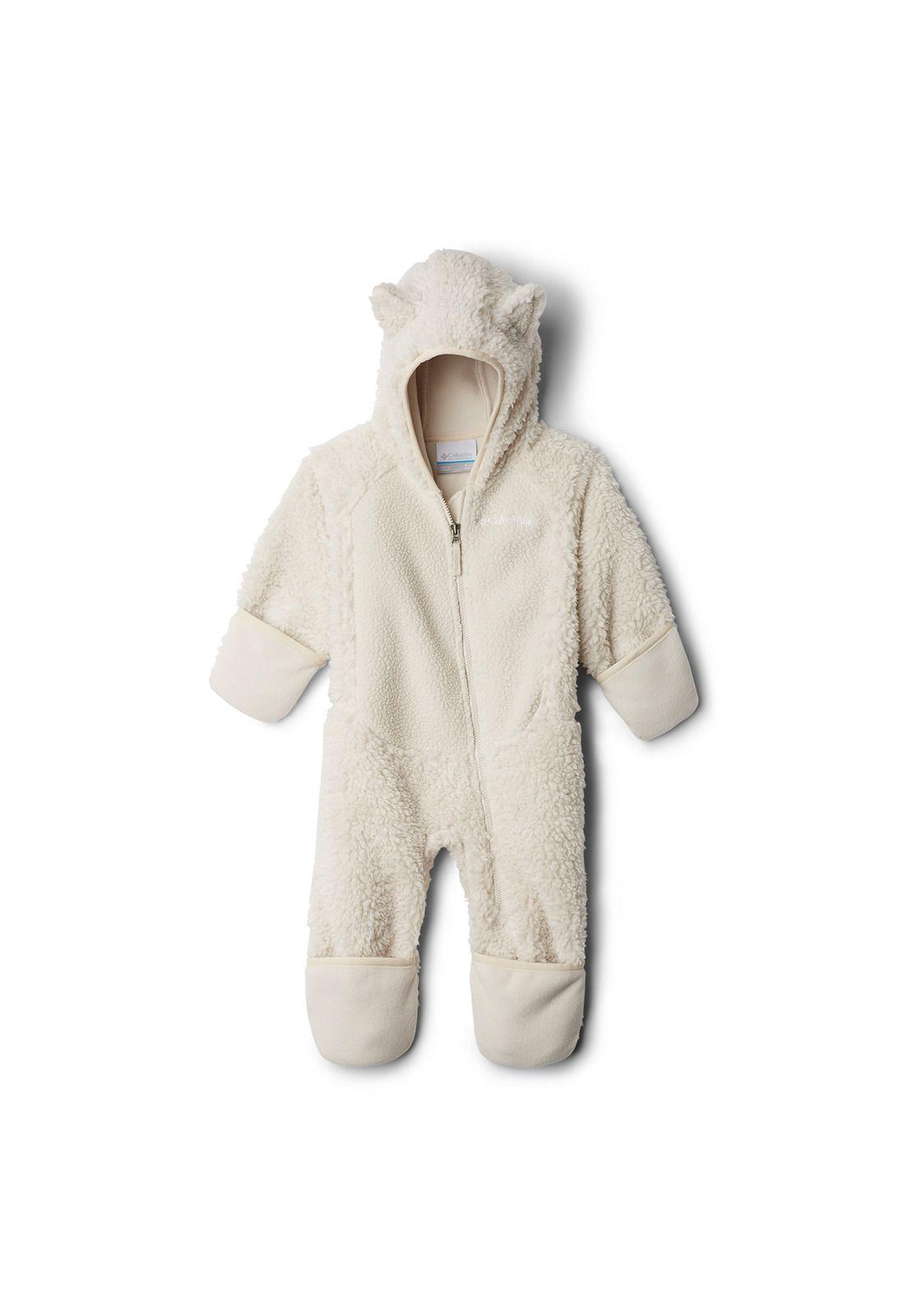 Enterito Foxy Baby™ Sherpa Bunting Blanco-1