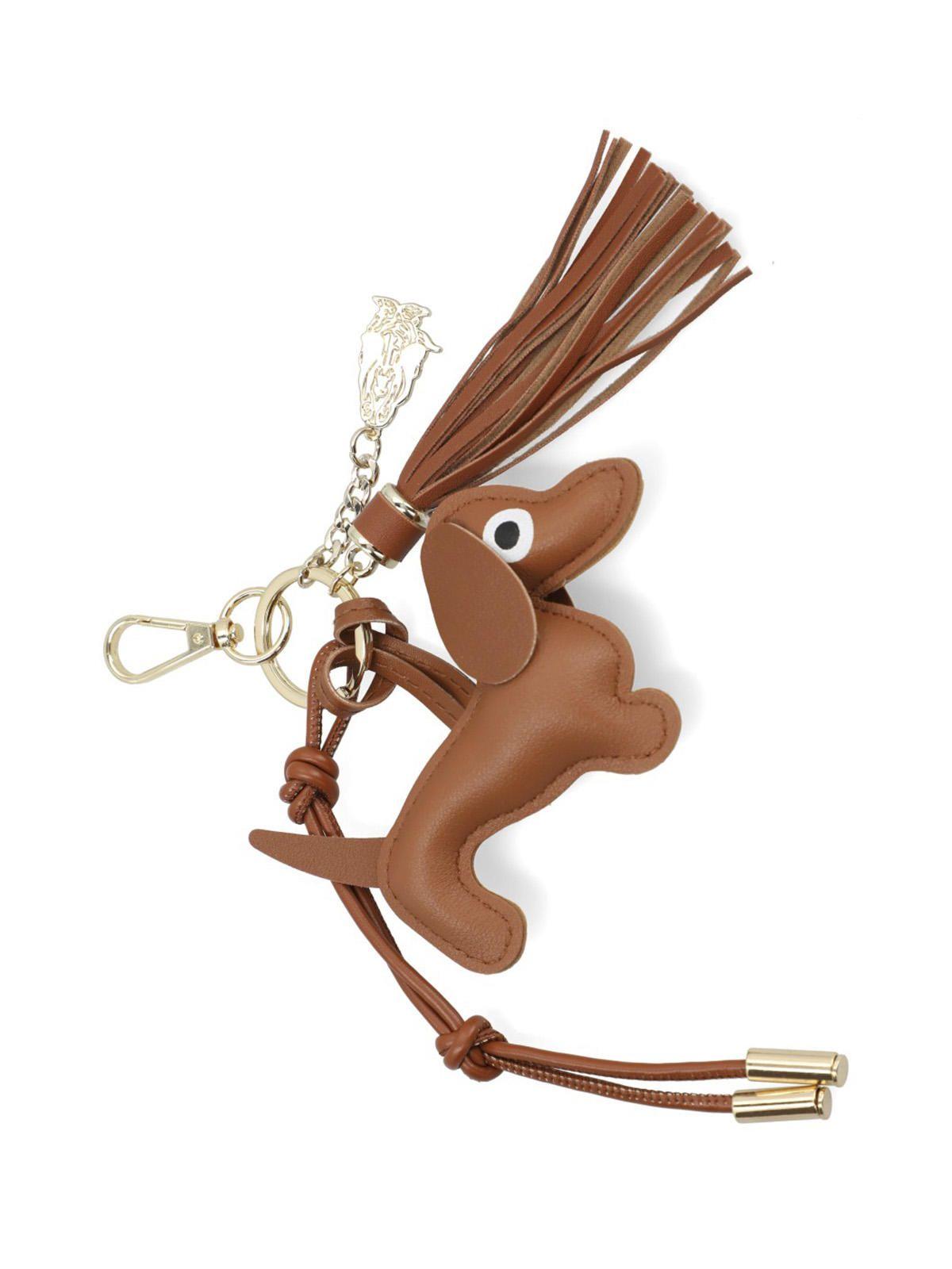 Bag Charm  Mujer Hp Bag Charm Dog Ii Café-1