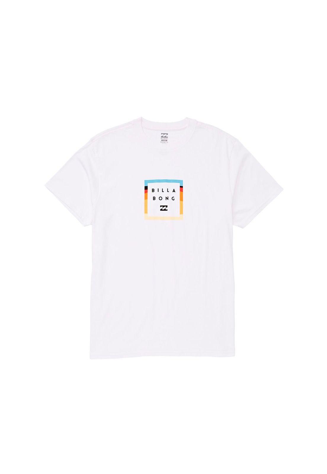 Polera M/C Hombre Stacker Blanco-0