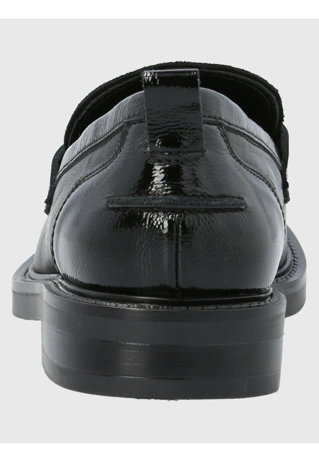 Mocasín Cuero Mujer Wyatt Negro-6