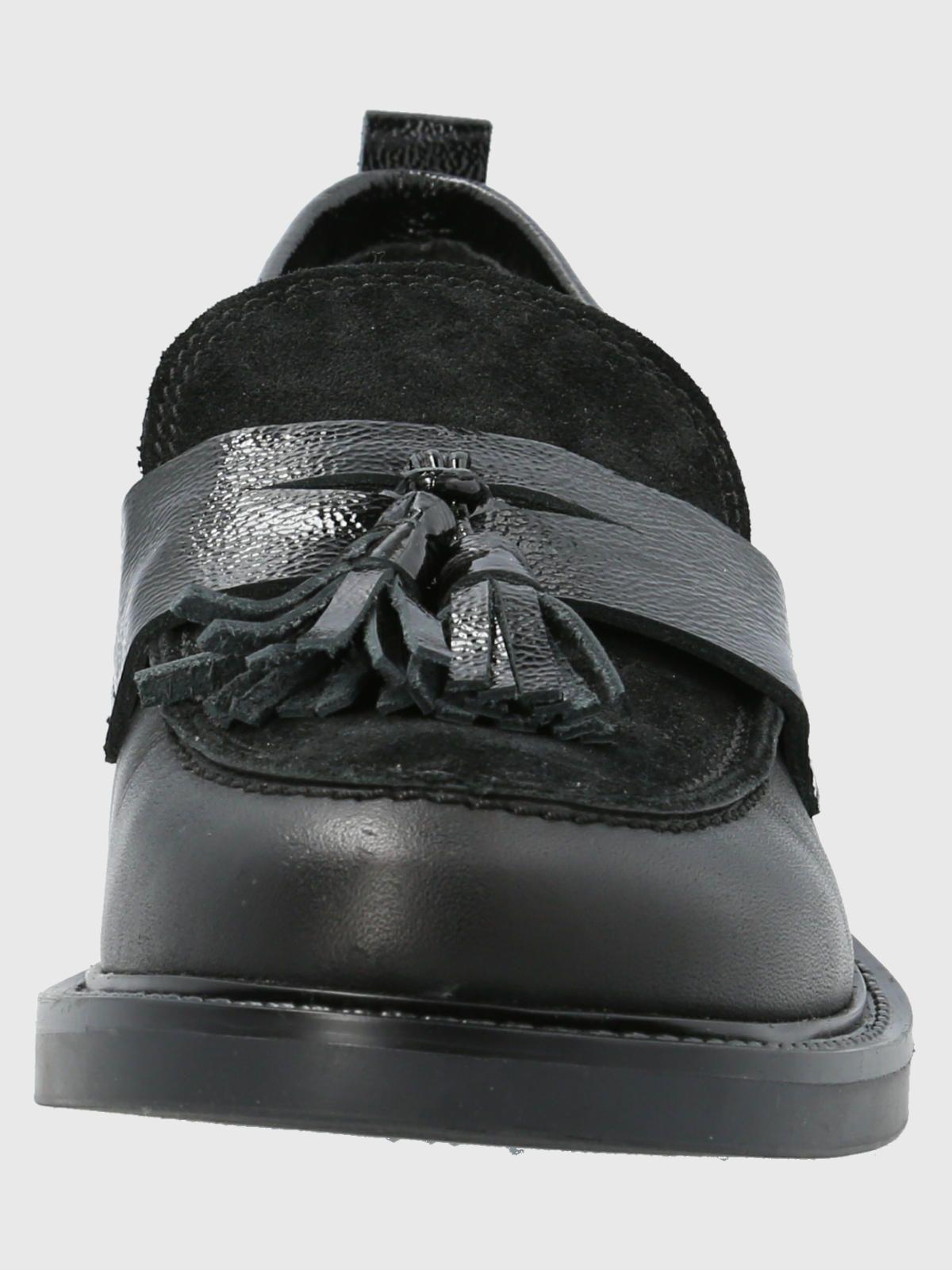 Mocasín Cuero Mujer Wyatt Negro-3