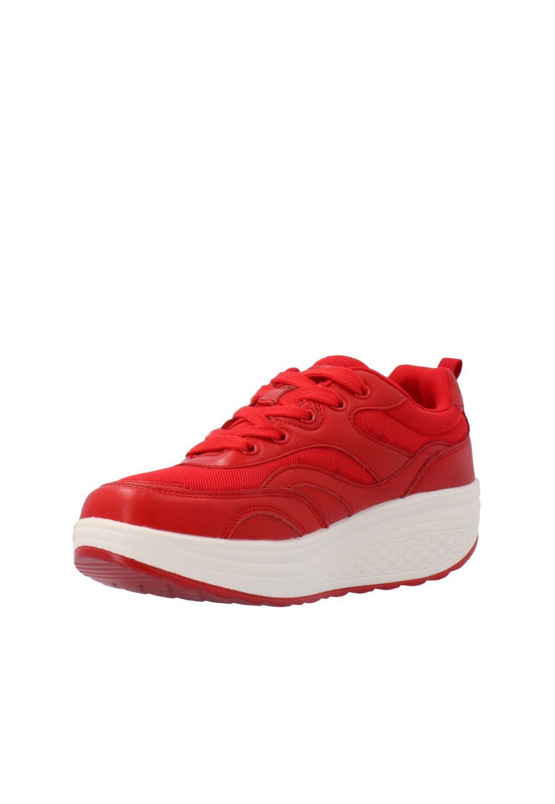 Zapatilla Abigaile Rojo-3