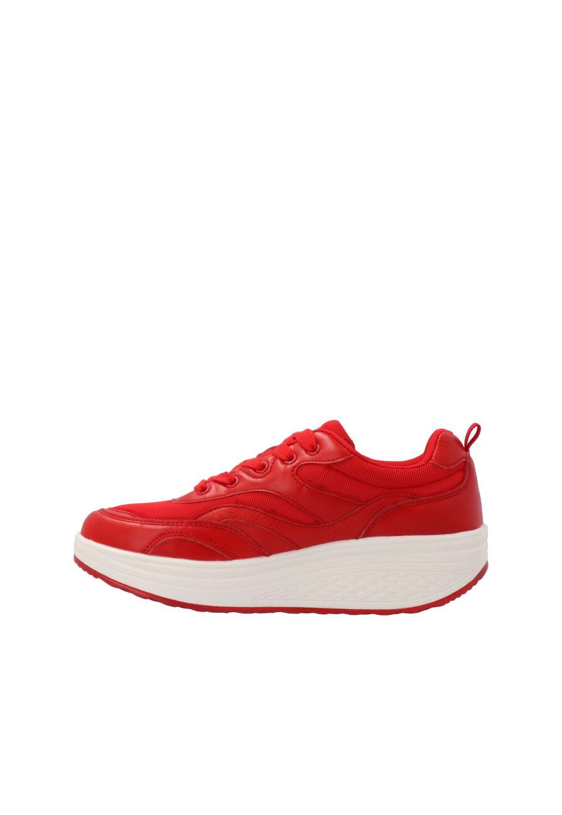 Zapatilla Abigaile Rojo-4