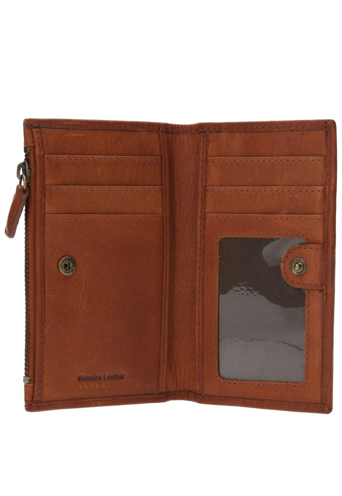 Billetera Casual Om Harry Café Mujer-2