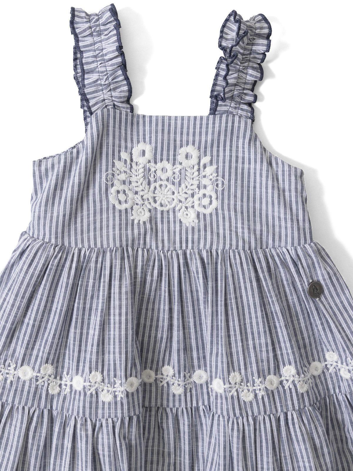 Vestido Niña Summer Azul-3