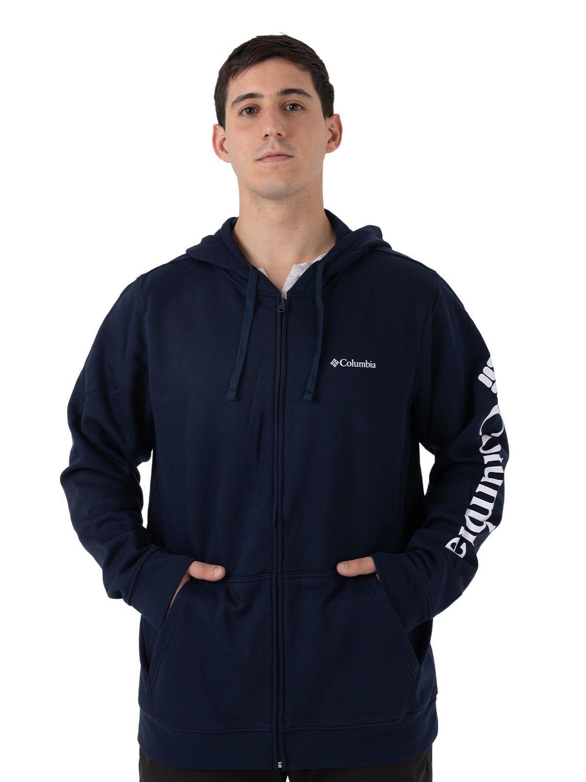 Polerón Hombre Beaumount Full Zip Azul-0