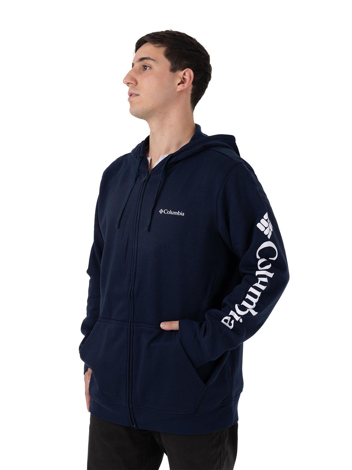 Polerón Hombre Beaumount Full Zip Azul-1