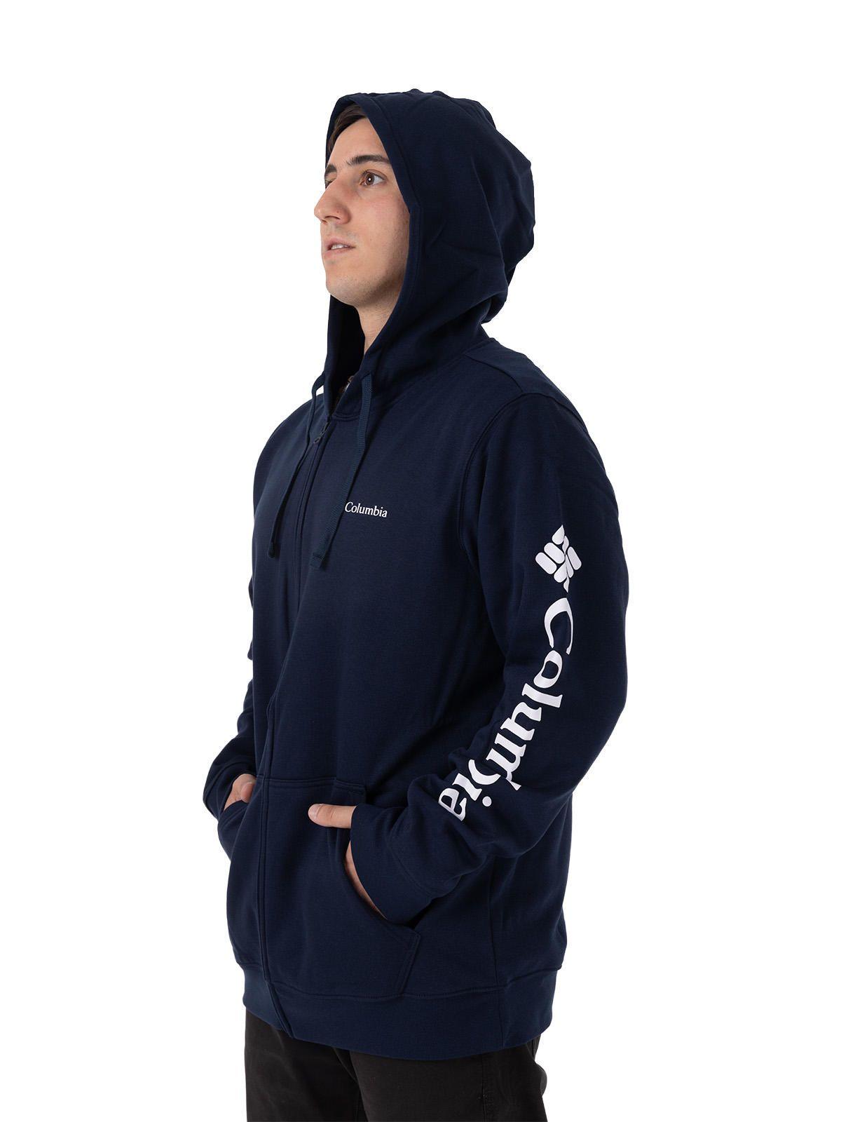 Polerón Hombre Beaumount Full Zip Azul-3