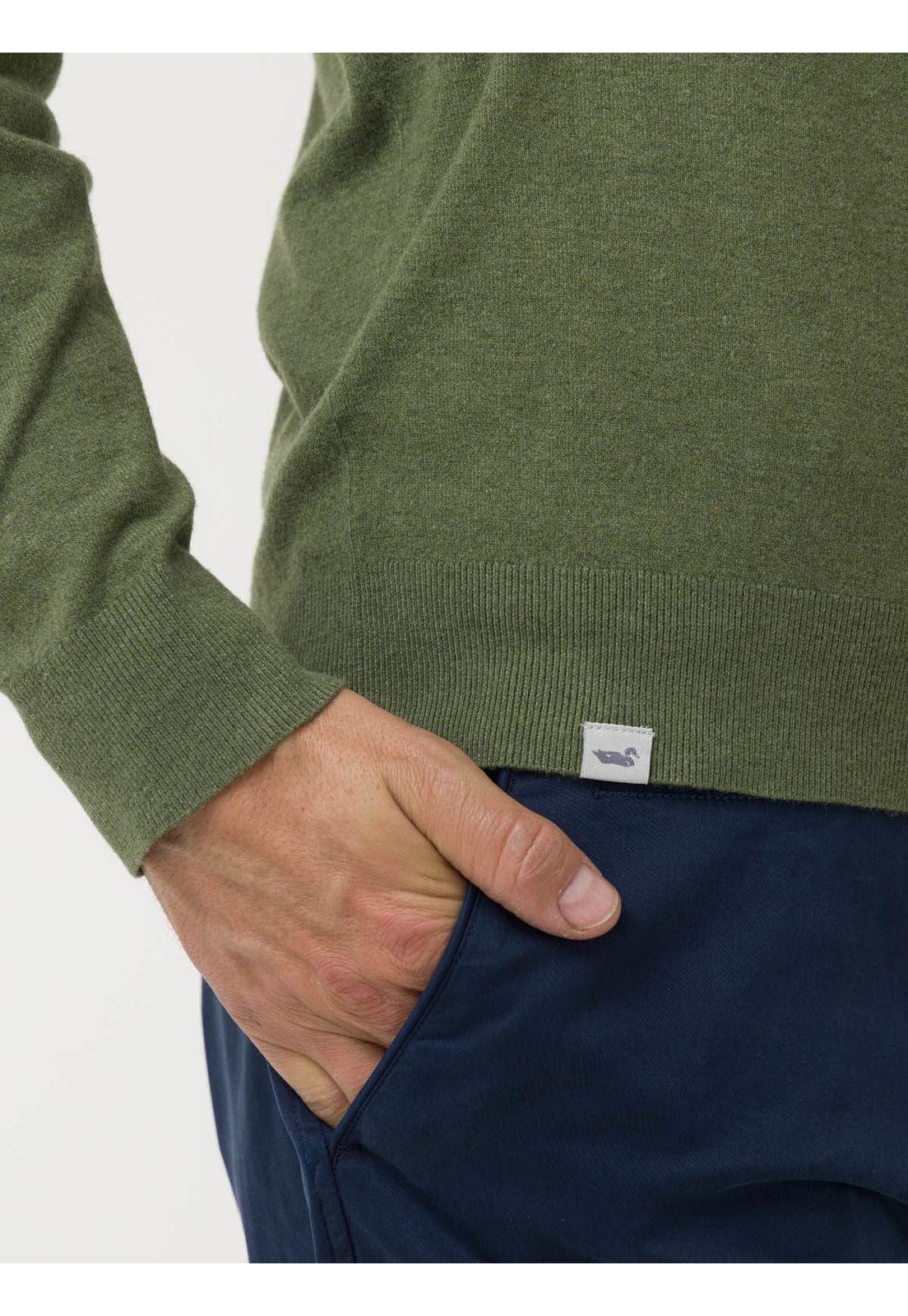 Sweater Fibras Recicladas Hombre Angriv Verde-6