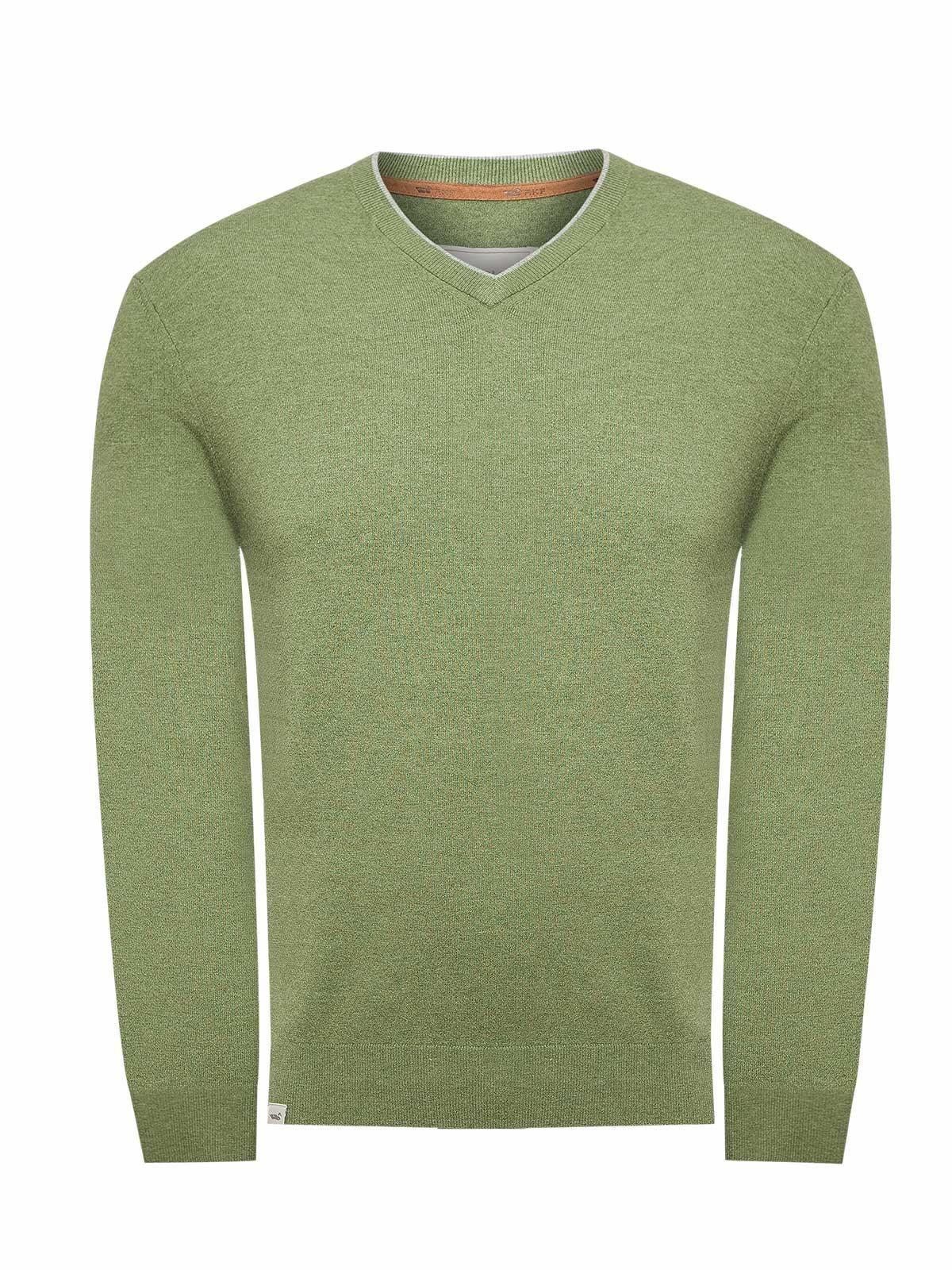Sweater Fibras Recicladas Hombre Angriv Verde-0