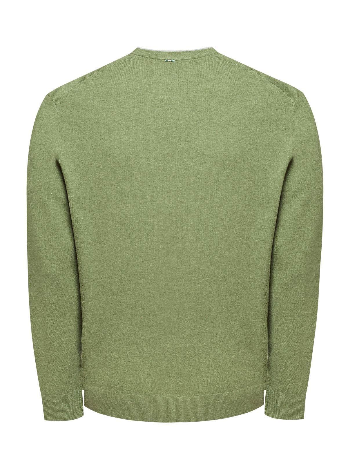 Sweater Fibras Recicladas Hombre Angriv Verde-1
