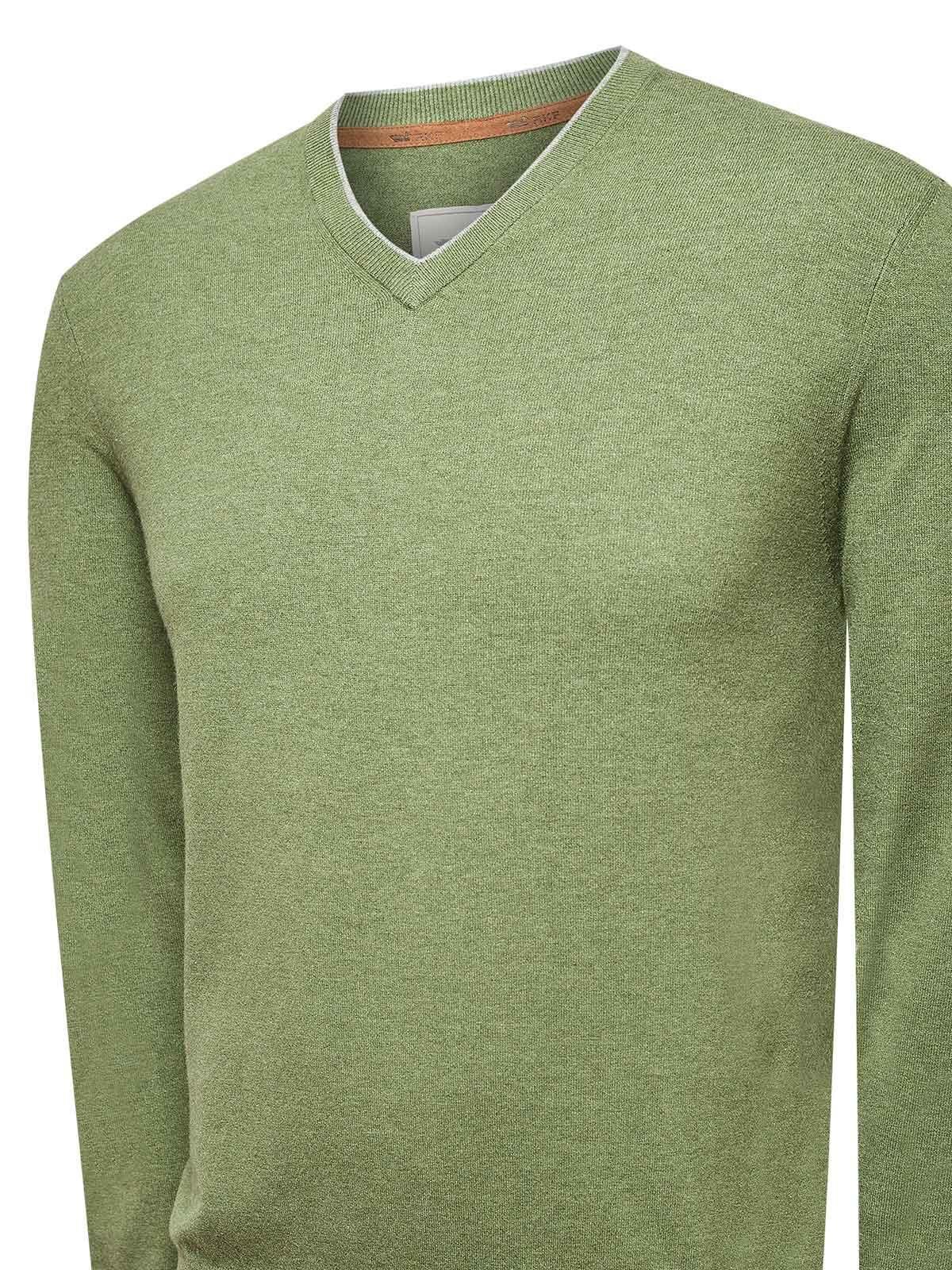 Sweater Fibras Recicladas Hombre Angriv Verde-3