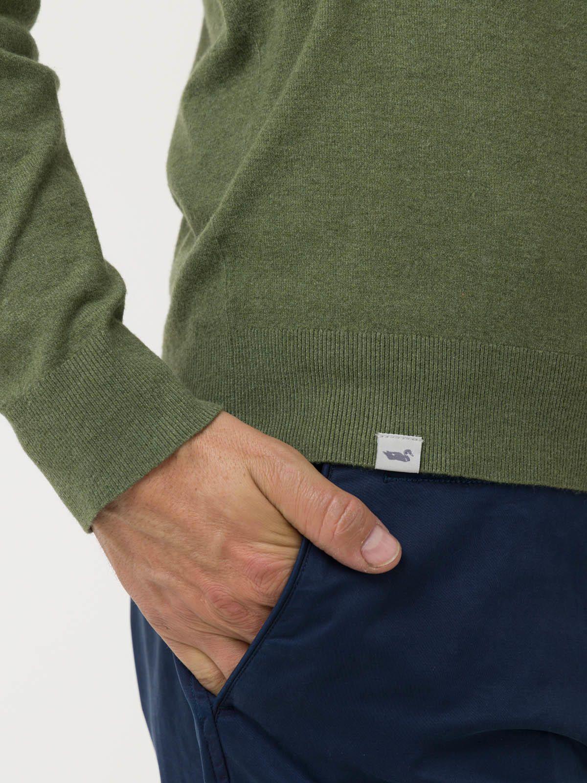 Sweater Fibras Recicladas Hombre Angriv Verde-6