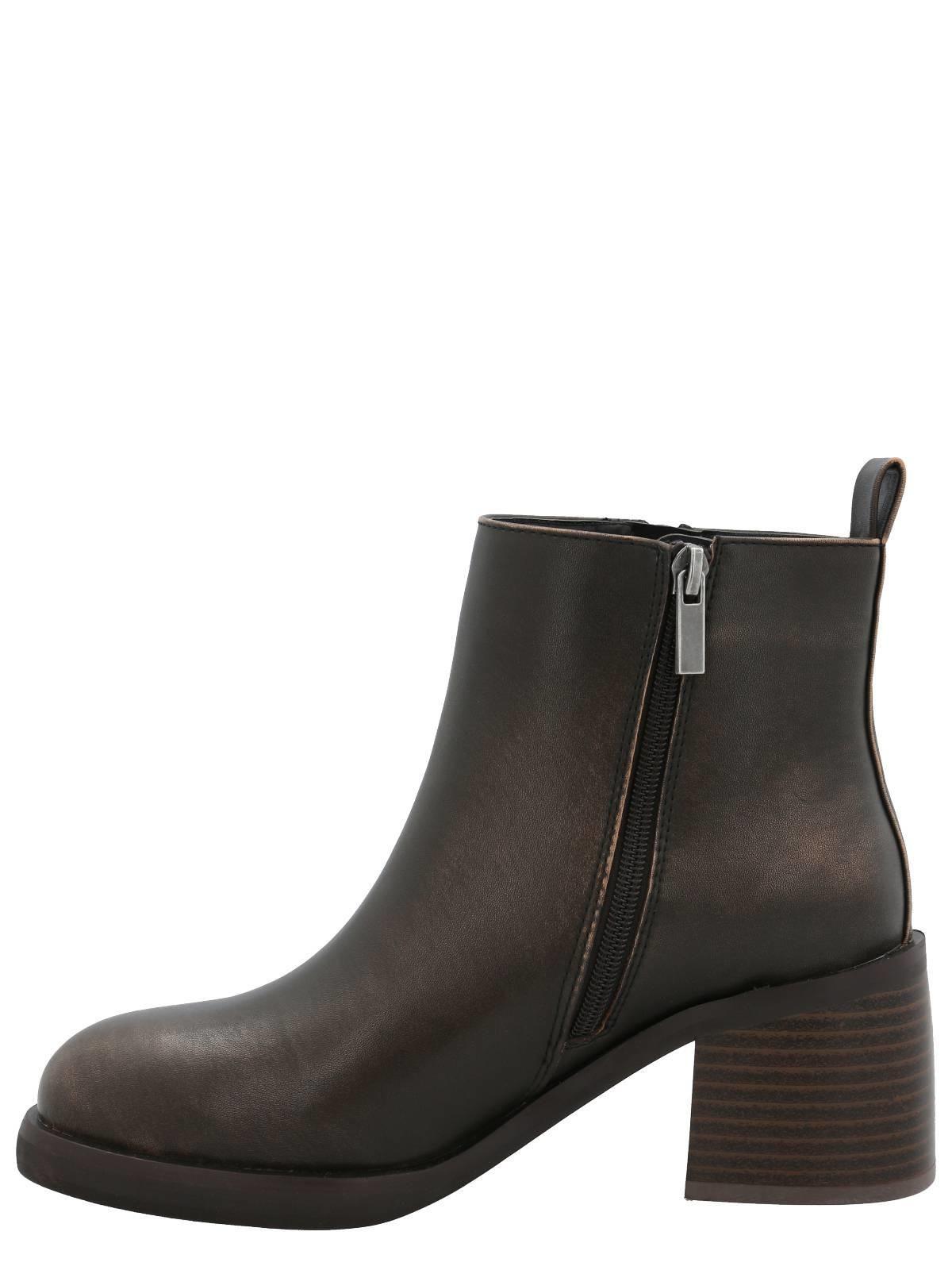 Botín Lecco Mujer Café-5