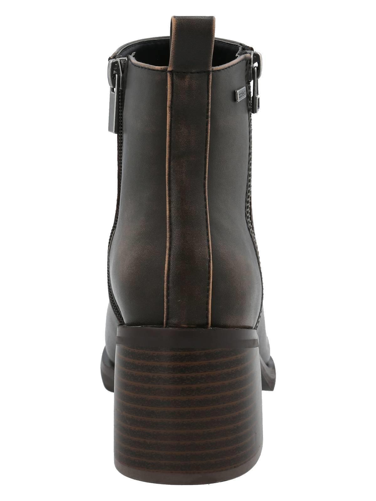 Botín Lecco Mujer Café-6