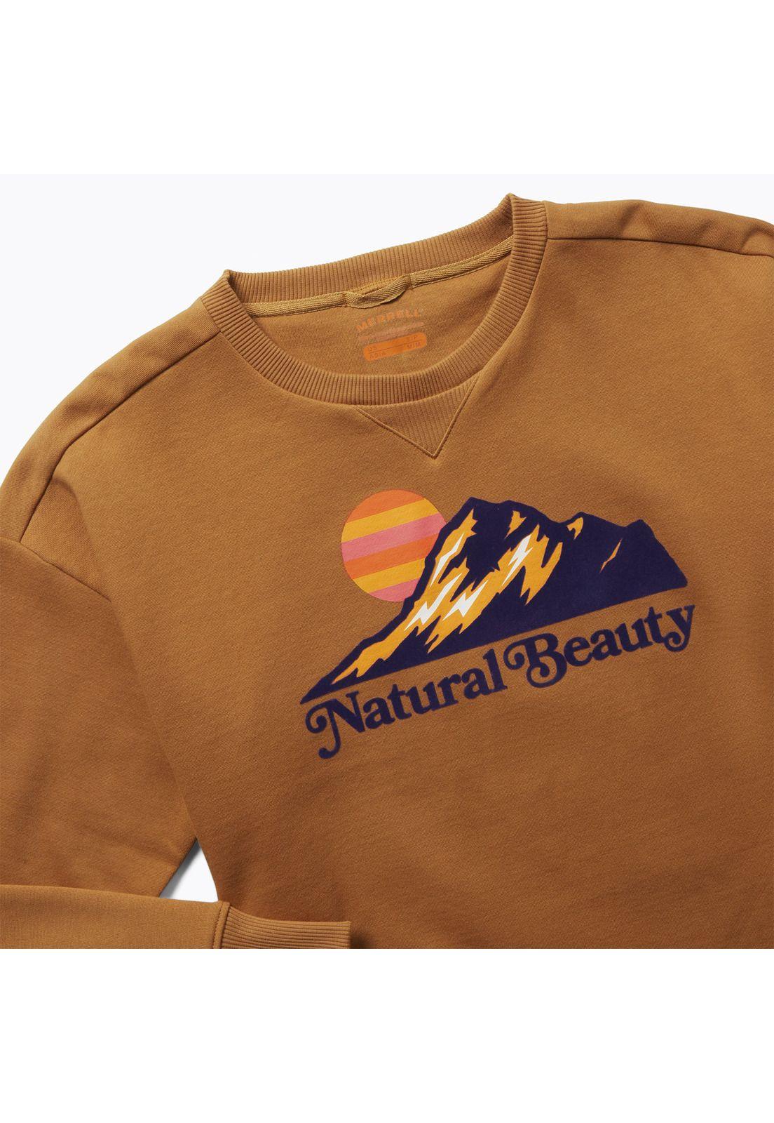 Polerón Mujer Wms Natural Beauty C Naranja-1