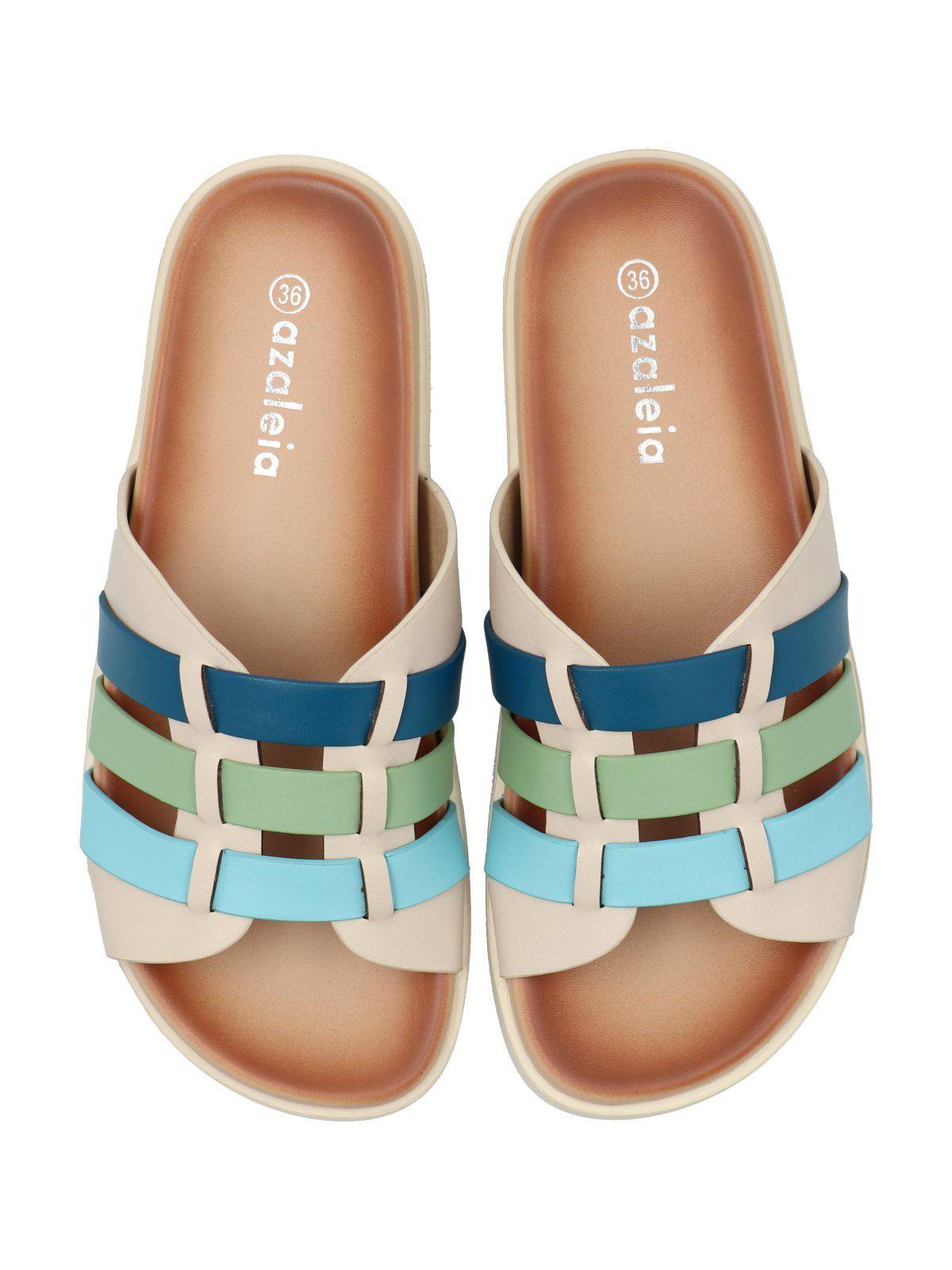 Sandalia Mujer Gianna Azul-7