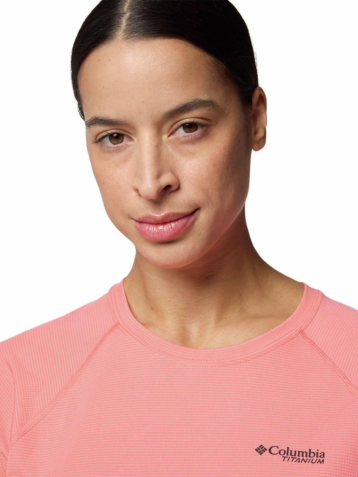 Polera M/C Mujer Cirque River Crew Rosado-3