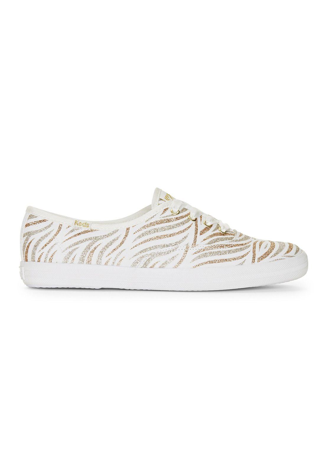 Zapatilla Casual Mujer Champion Glitter Blanco-0