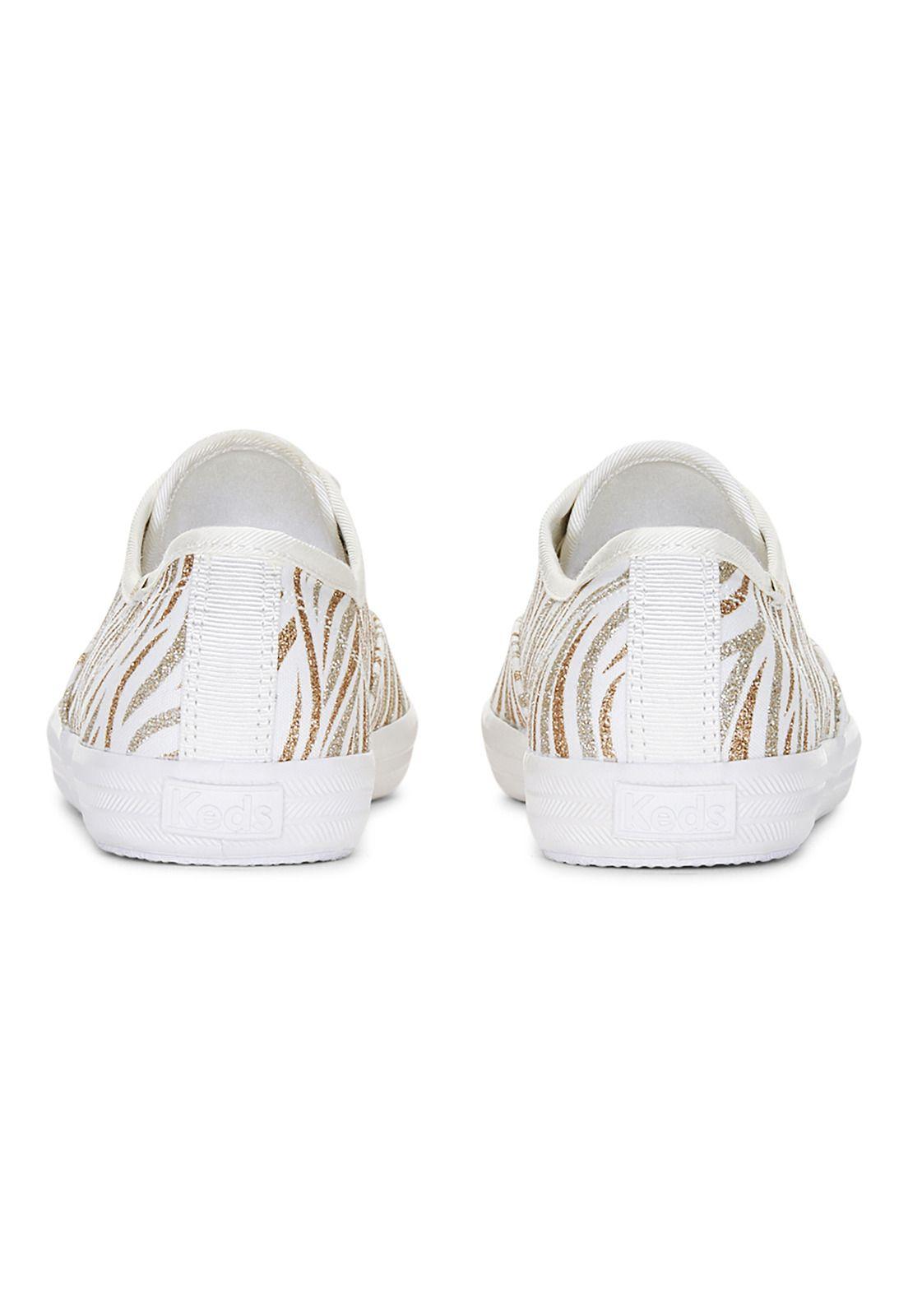 Zapatilla Casual Mujer Champion Glitter Blanco-4