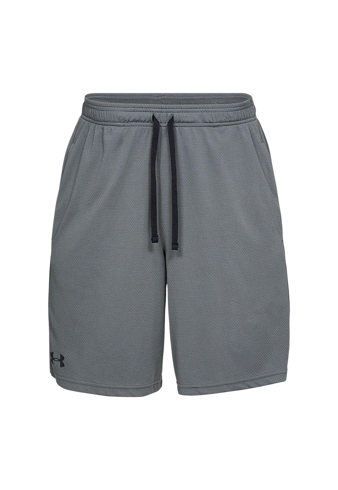 Short UA Tech Mesh Shorts Gris hombre-0