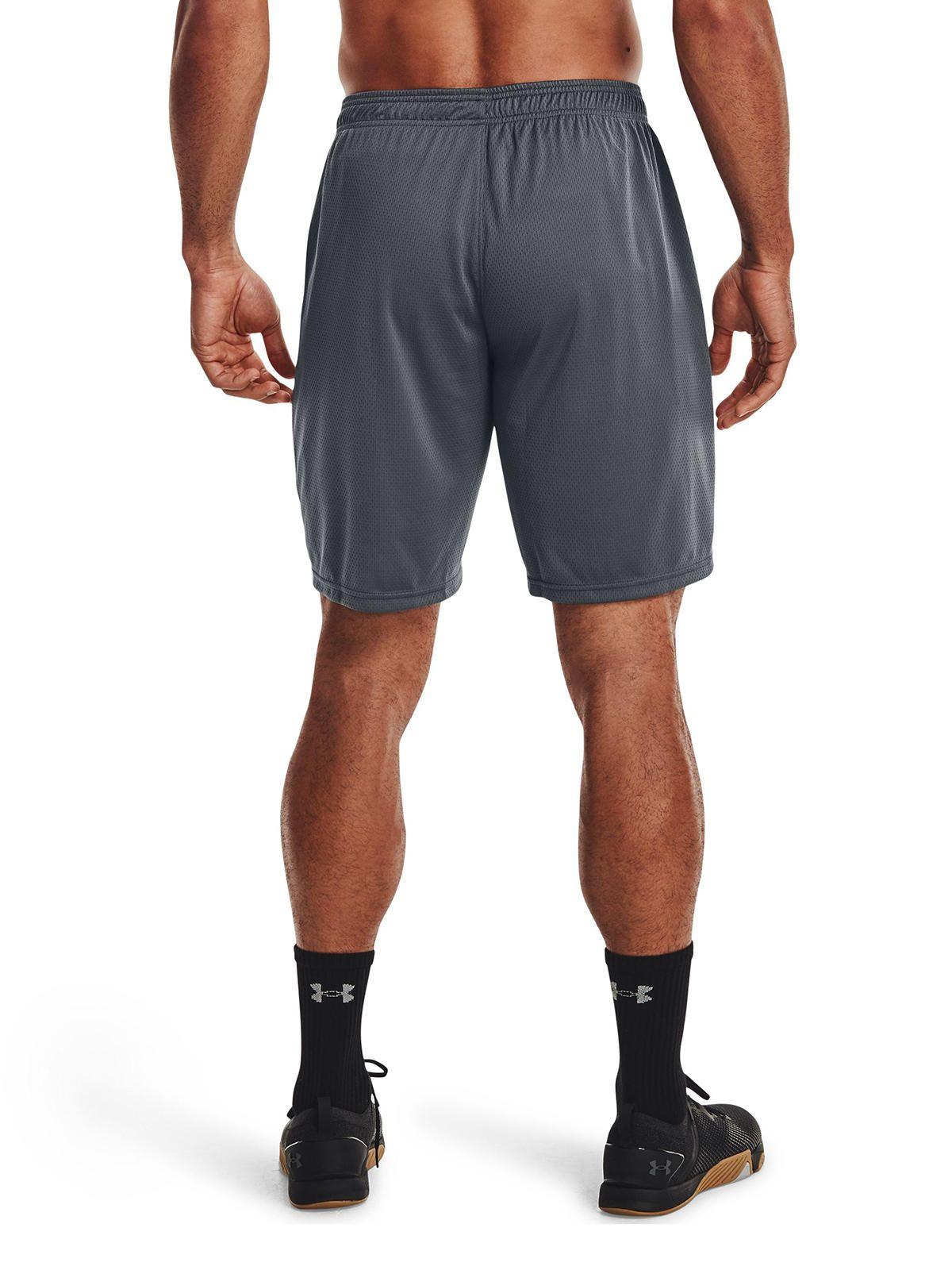 Short UA Tech Mesh Shorts Gris hombre-4