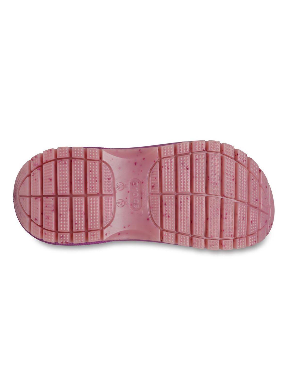 Zueco Crocs Mujer Mega Crush Clog Rosado-5