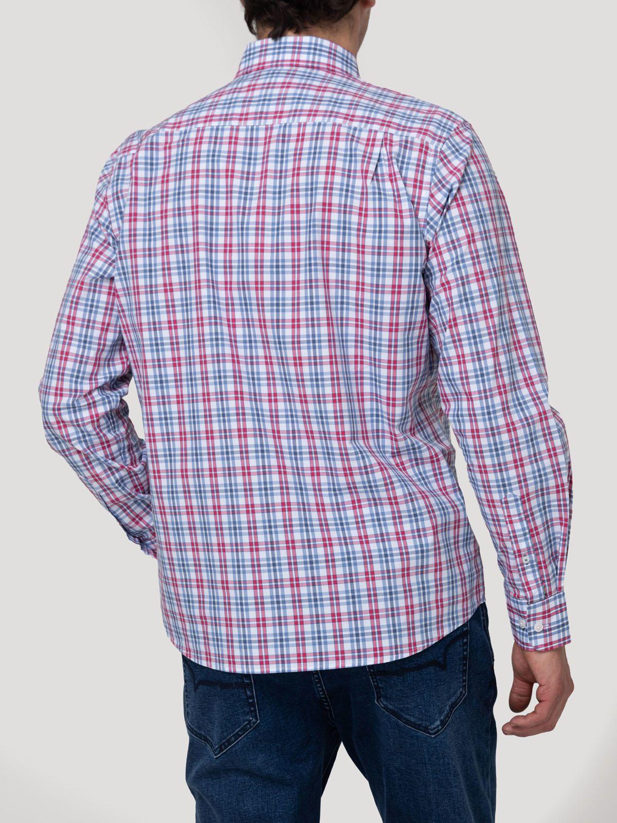 Camisa Algodón Orgánico Hombre Lighter Rojo-5