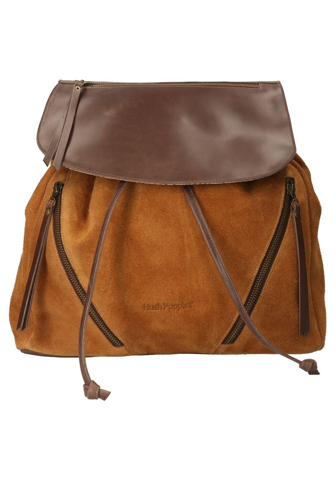 Cartera Cuero Mujer Loures Backbag Café-0