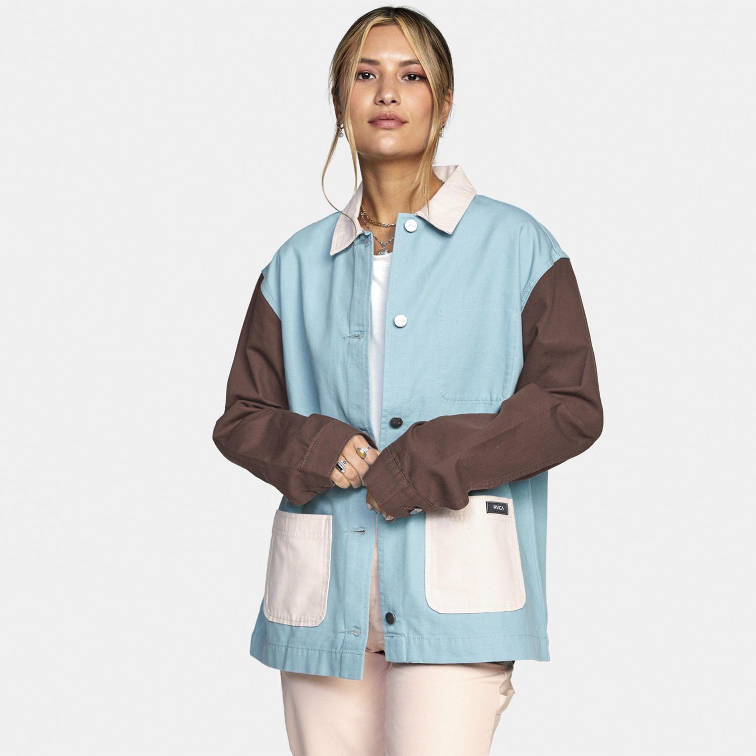 Chaqueta Mujer Chorelist Jacket Celeste-0