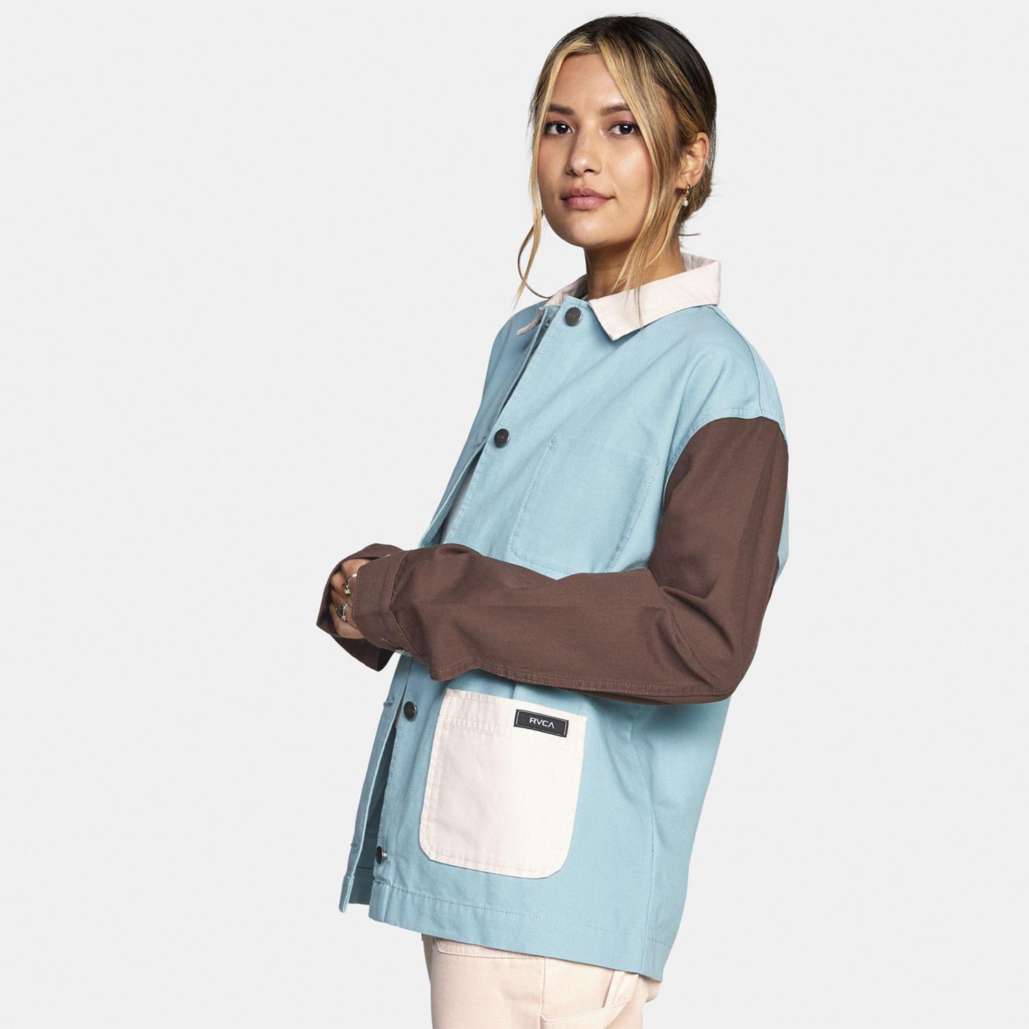 Chaqueta Mujer Chorelist Jacket Celeste-2