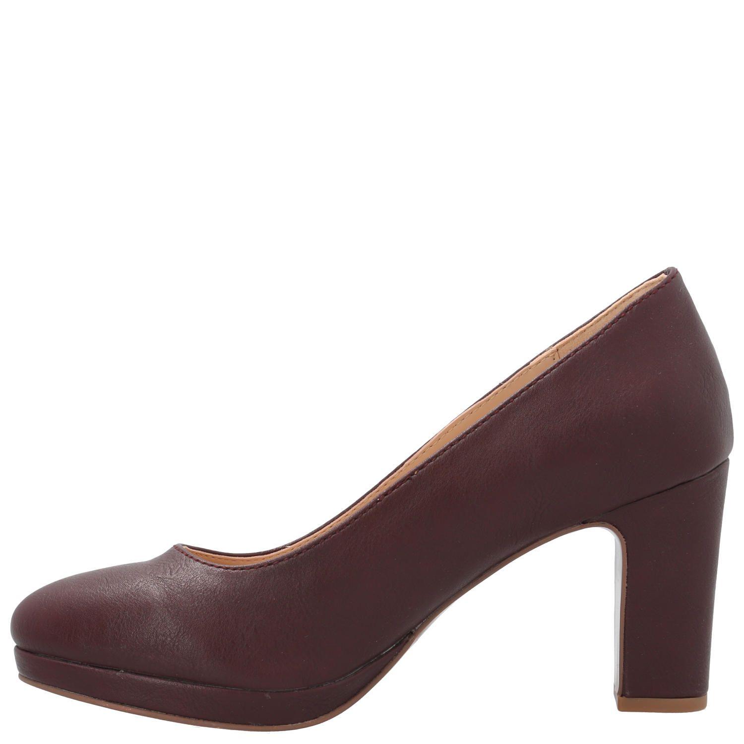 Zapato Mujer Africa 2 Burdeo-2