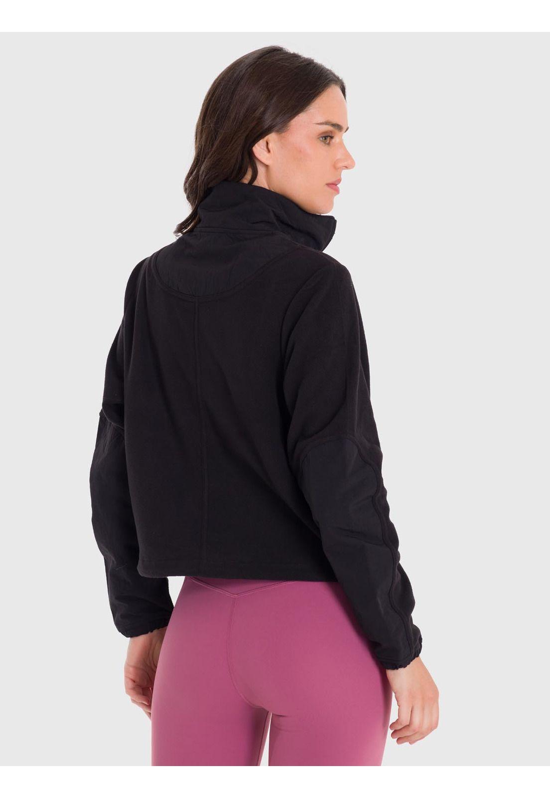 Polar Mujer Mid Zip Negro-3