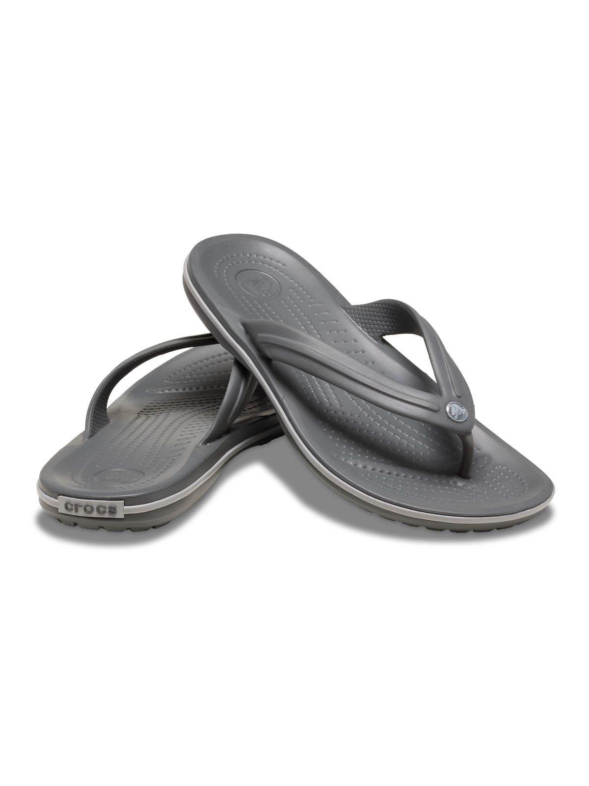 Sandalia Flip Hombre/Mujer Crocband Gris-3