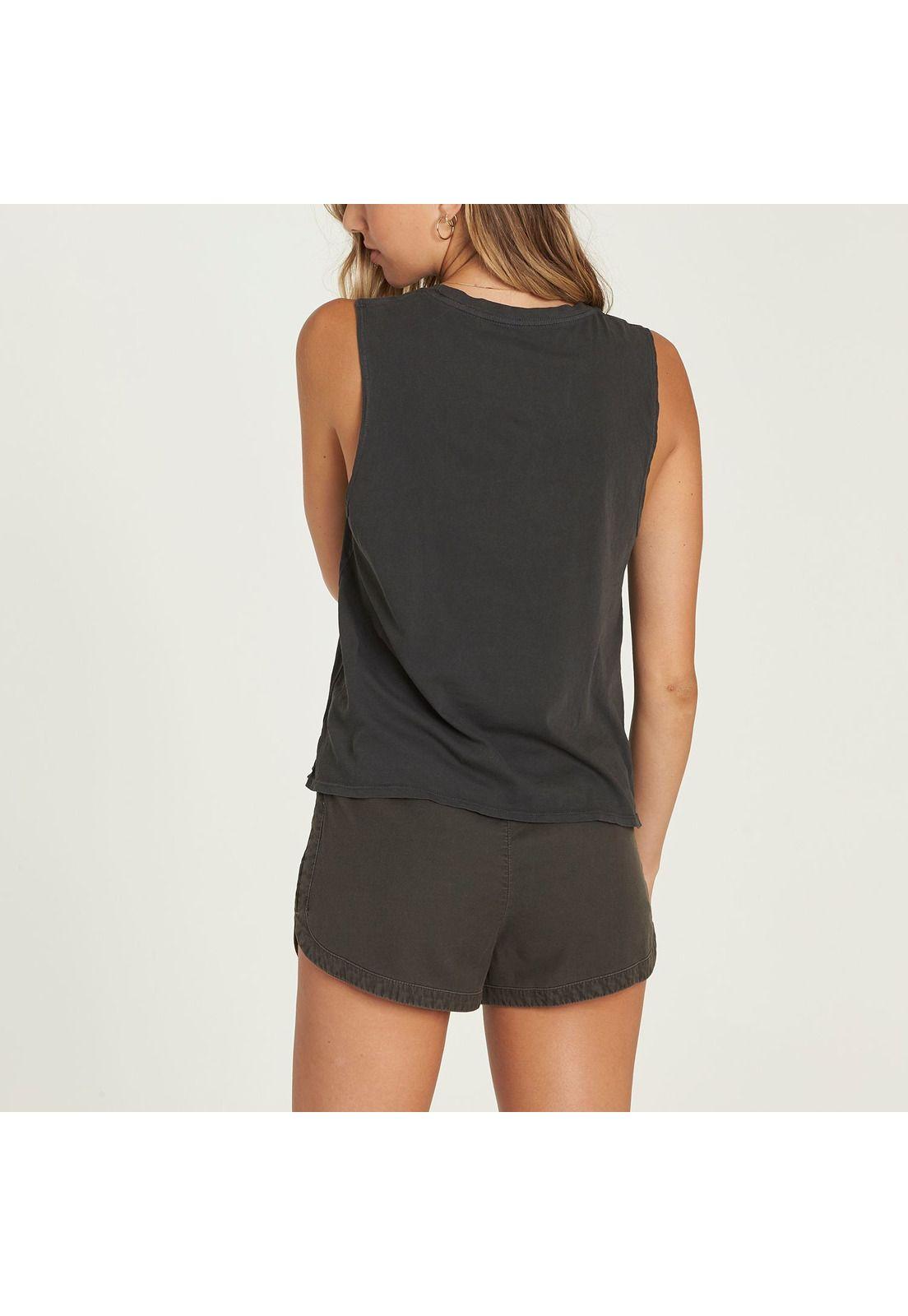 Polera S/M Mujer Aloha Pineapple Negro-3